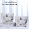 European Style Ceramic Flower Pot Set