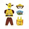 Anime Pattuglia dei Cuccioli Bambini Top Pantaloni Zaino Cappello Marshall Chase Skye Zuma Rubble Uniformi Pattuglia Bambini Costume Cosplay di Halloween