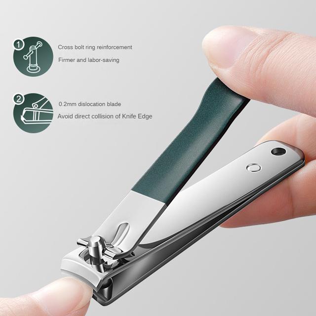 Professional  Nail Clipper Set Portable Nail Scissors Stainless Steel Manicure Pedicure Tool Fingernails Toenails Care