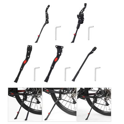Bicycles Side Stand Kickstand for Mountain Bikes Adjustable Bikes Kickstand Parking Rack for 24/26/27.5/29inch Bike Use
