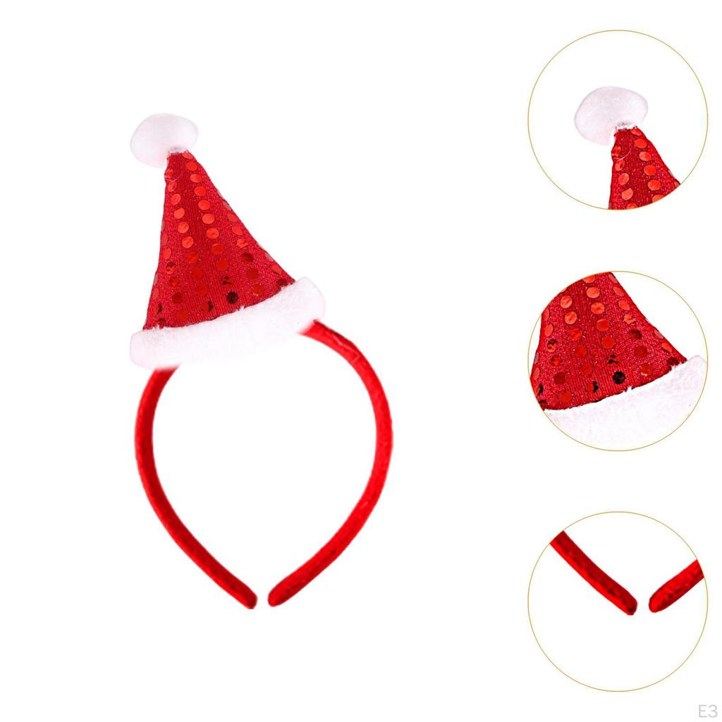 Christmas Headband Hair Accessories Costume Cute Headdress for Year Party