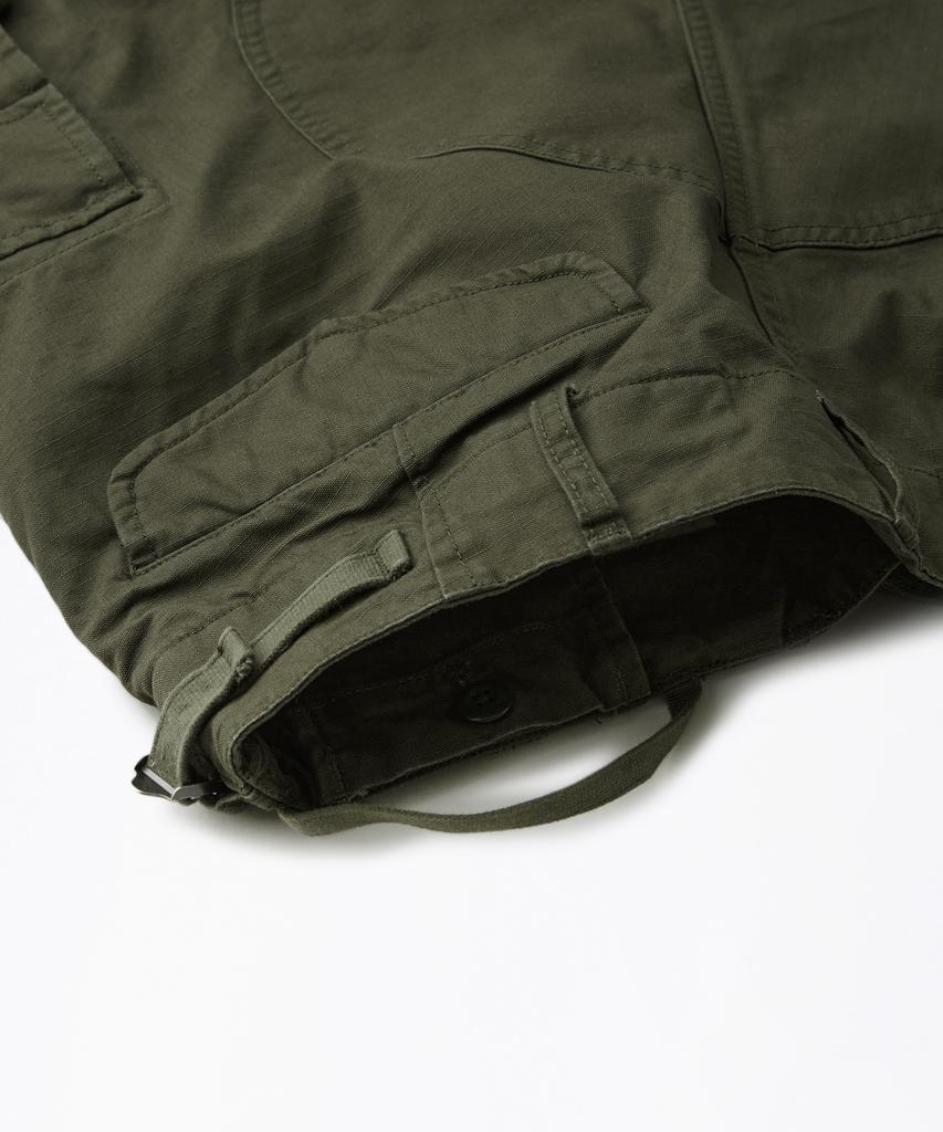 OUTSTANDING M-51 Wide Cargo Shorts_Olive
