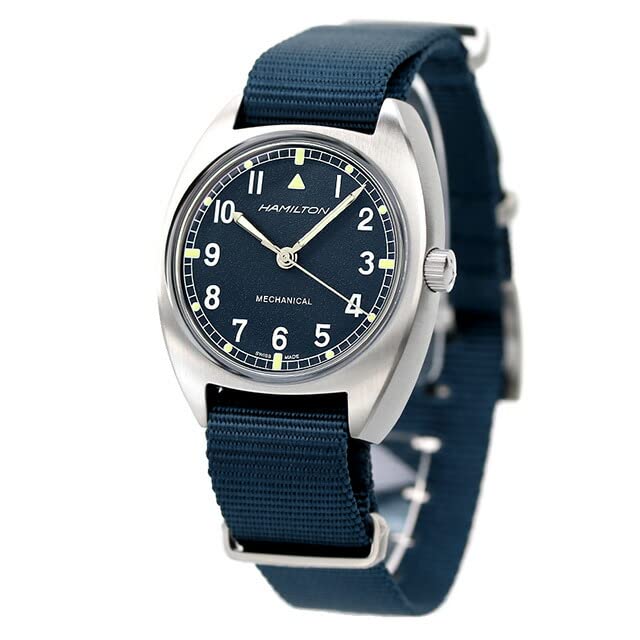 

HAMILTON Khaki Aviation Pilot Pioneer Mechanical Manual Winding Watch H76419941 [Hamilton] Men s [Item] синій