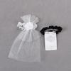 2pcs /Lot Wedding Bride Groom Dress Wine Cups Wraps Champagne Glass Bottles Cover Wedding Party Events Decoration Ornaments 