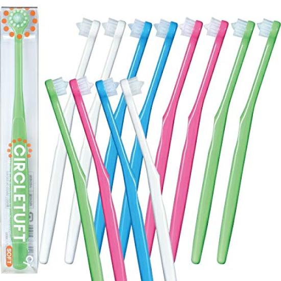 Ci Medical CIRCLETUFT Circle Tuft S Soft 12 Toothbrushes Single Tuft