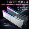Memory Module Heatsink DDR4 DDR5 Ram Cooling Heat Sink 5V 3PIN ARGB AURA Sync Aluminum Alloy Heat-resistance for Computer