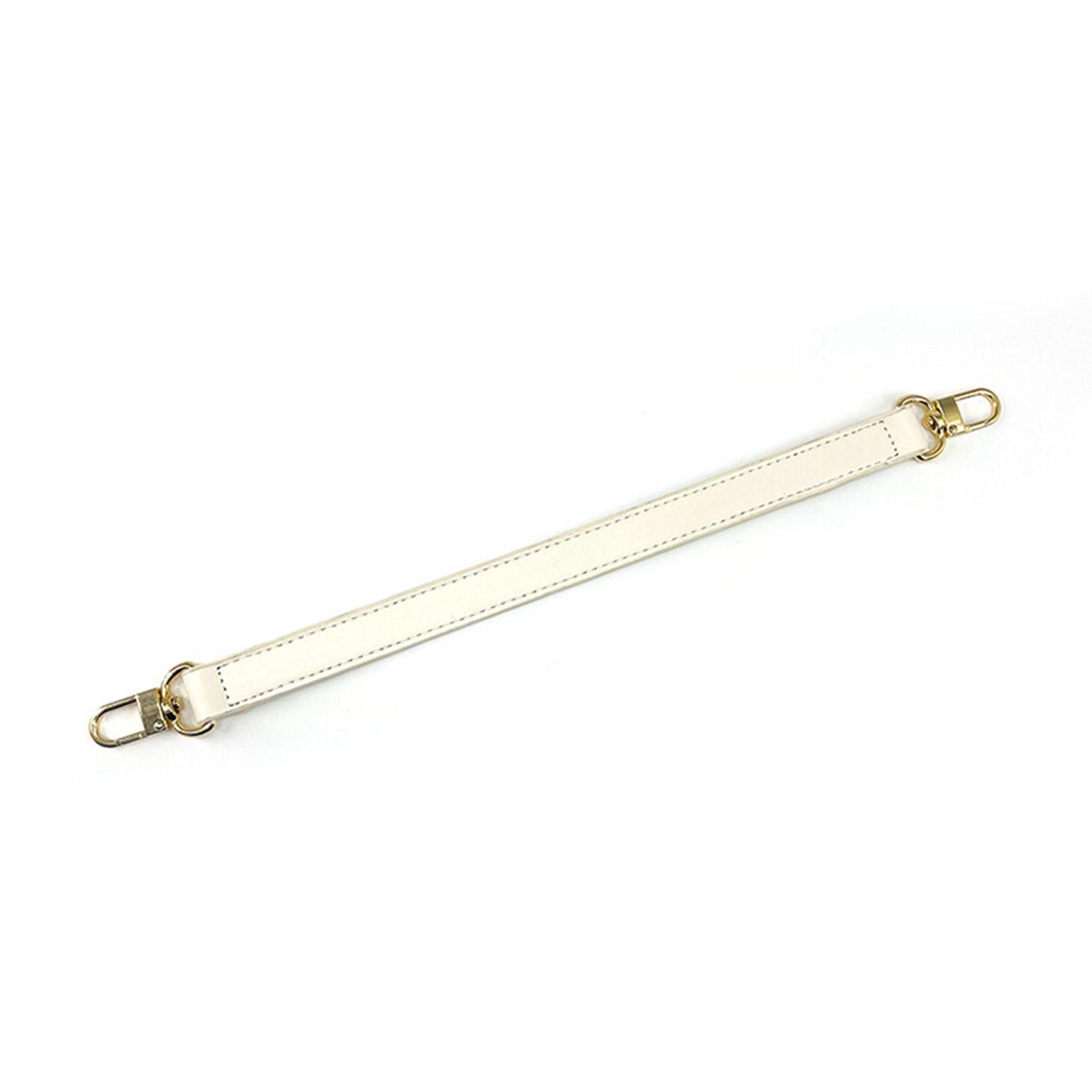 

Кожаный ремешок для сумки Модный плечевой ремешок-ручка Запасной ремешок для сумки Ремешок для кошелька Аксессуар для сумки для сумочки, сумки через плечо белый