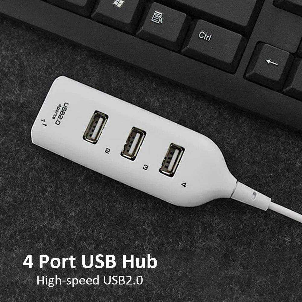 4 Port USB 5Mbps 1,1 High Speed Mini Hub Buchse Muster 2,0 Adapter Expander Computer Splitter