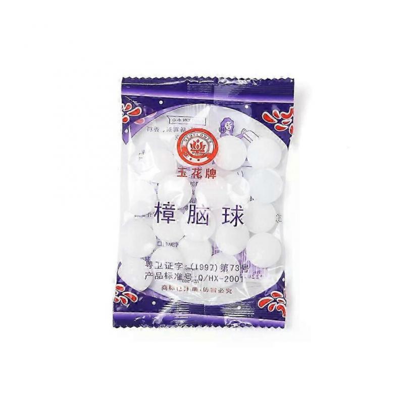 (5pack)Naphtaline Boules Camphor Moth Balls 1-10 Bags Safe Pest Control Mothballs Tablets