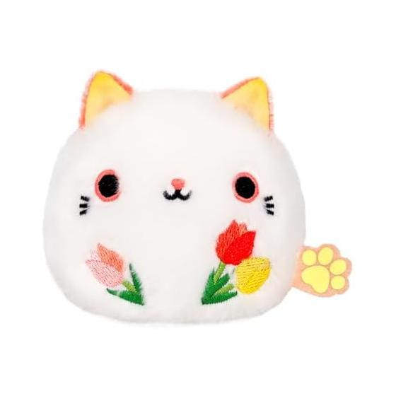 Sanei Boeki Dango Friends Цветочный Кот Данго Тюльпан Ш7,5 x Г6 x В7см Плюшевая Игрушка NDH02
