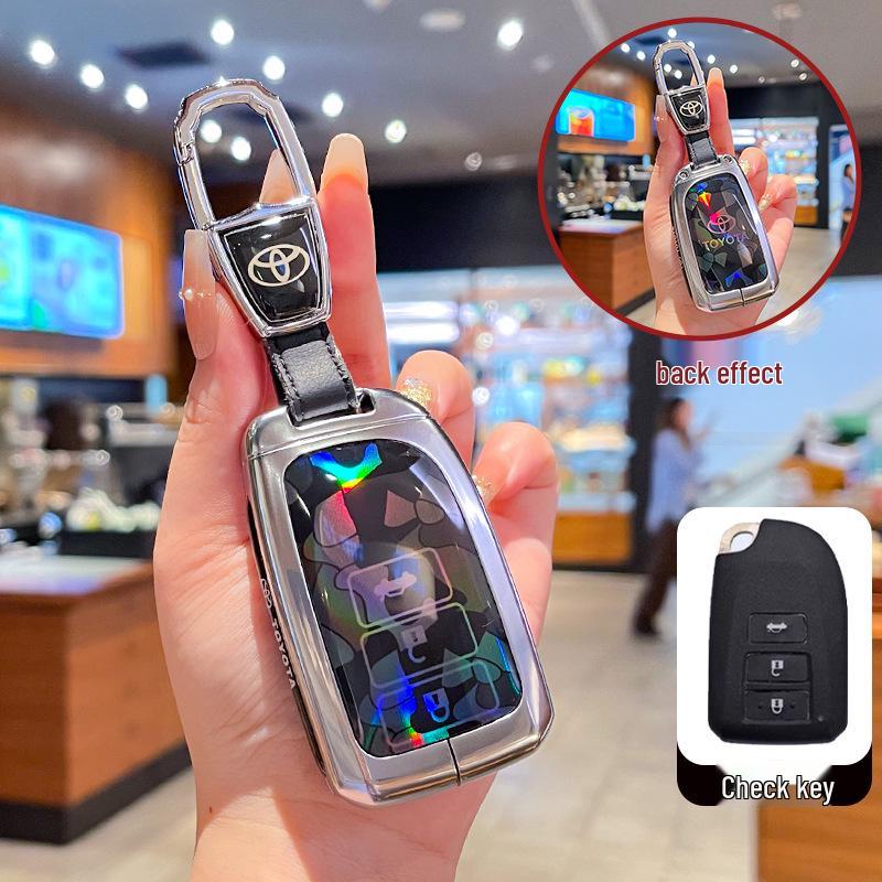 Toyota Yaris L, Vios FS Metal Key Case with Buckle – Unisex Design