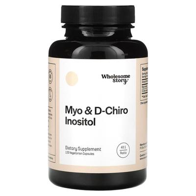 Myo-inositol και d-chiro-inositol, 120 φυτικές κάψουλες