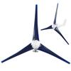 1200W Small Wind Generator Turbines Kit 3 Blades Power Parts for Marine Home ChargingBlue 24V