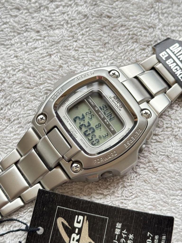 [USED] Casio MRG-210 Stainless Steel with Box, Roll Tag, Tag, and Instruction Manual