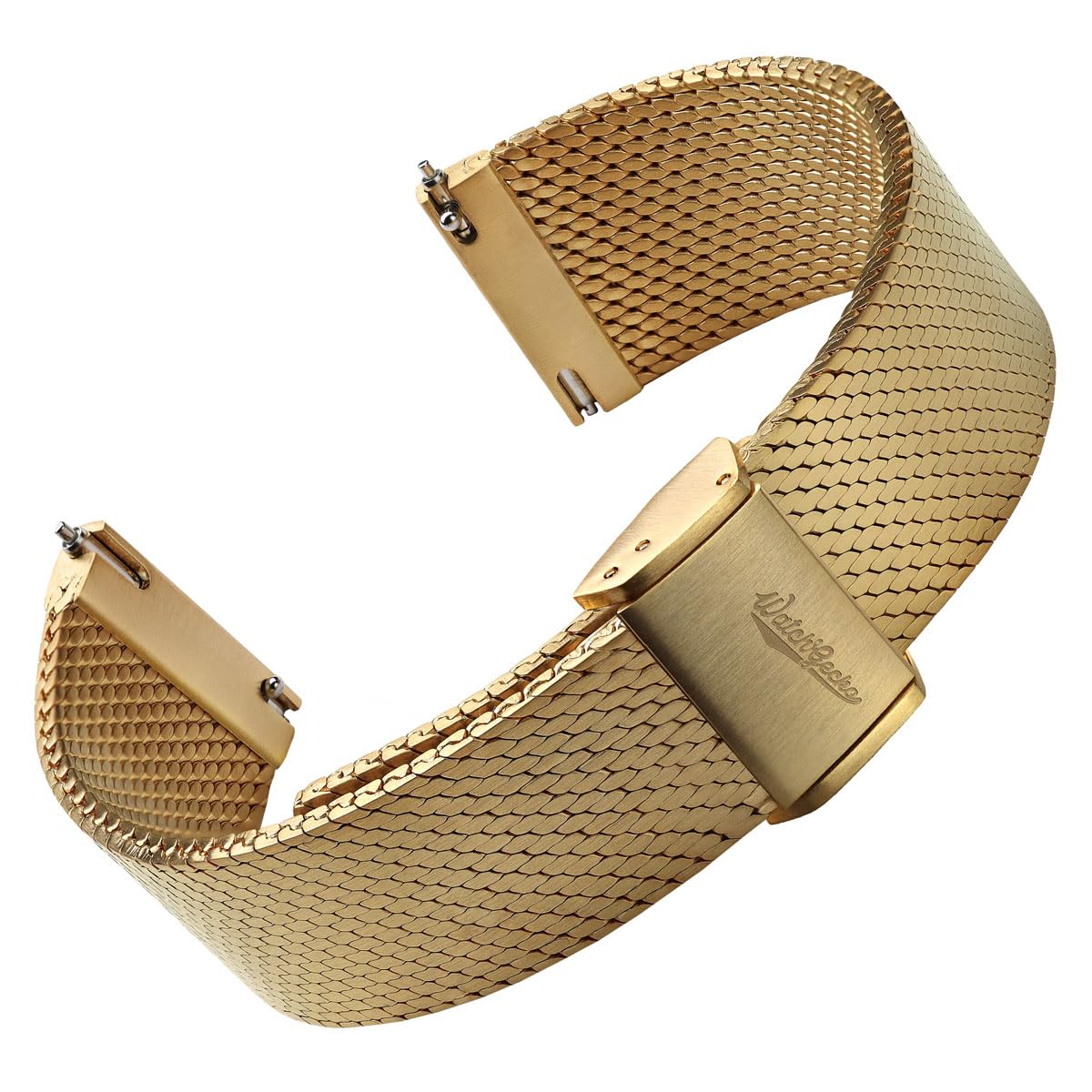 

[WatchGecko] Caliber 1960 Mesh Watch Strap [PVD Gold, 21 x 18mm]