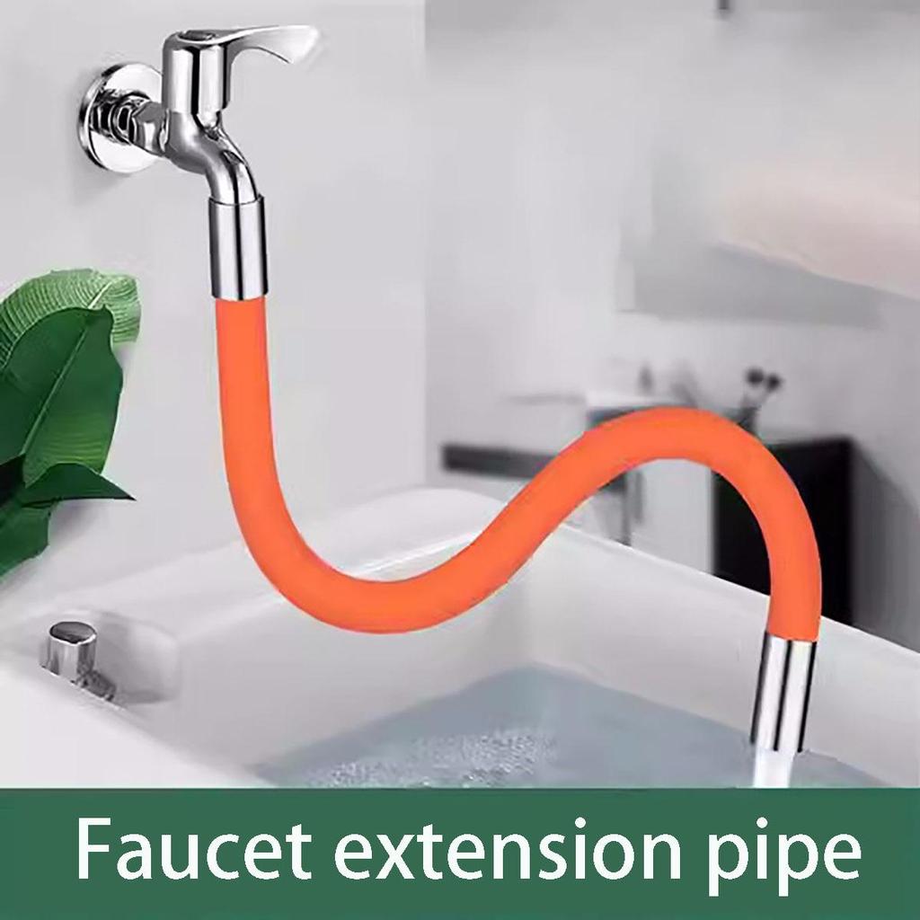 1 pz Tubo di Estensione per Rubinetto dell'Acqua, Tubo dell'Acqua Esteso Universale, Tubo di Estensione Anti-Schizzi