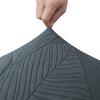 1/2 sets Opvouwbare Ronde Krukhoes Eetkamerstoelhoes voor Kantoor Huishouden Rugleuning Stoelhoezen Effen Kleur Slipcover