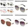 Modern Polygon Sunglasses For Women Uv400 Sun Protection Outdoor Fashion Accessory