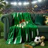 Football Betis Crest Design Blanket Lightweight Ideal Bedding Blanket Perfect for Travel, Camping, Living Rooms, Offices, Sofas, Fan Christmas gift