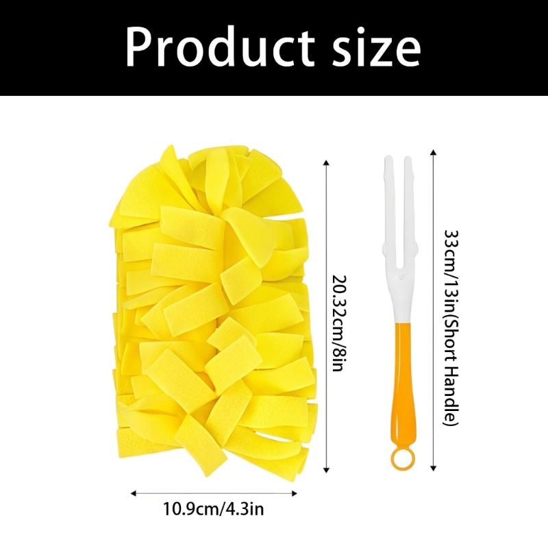 Assorted Shade Dust Refills Cleaning Pads Soft Fiber Fabric For Fan Window Living Zone Workplace Floor Car Maintenance