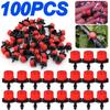 50PCS Irrigation Drippers Sprinklers Adjustable Water Dropper Head Sprinkler Flow Head Garden Watering Irrigation System