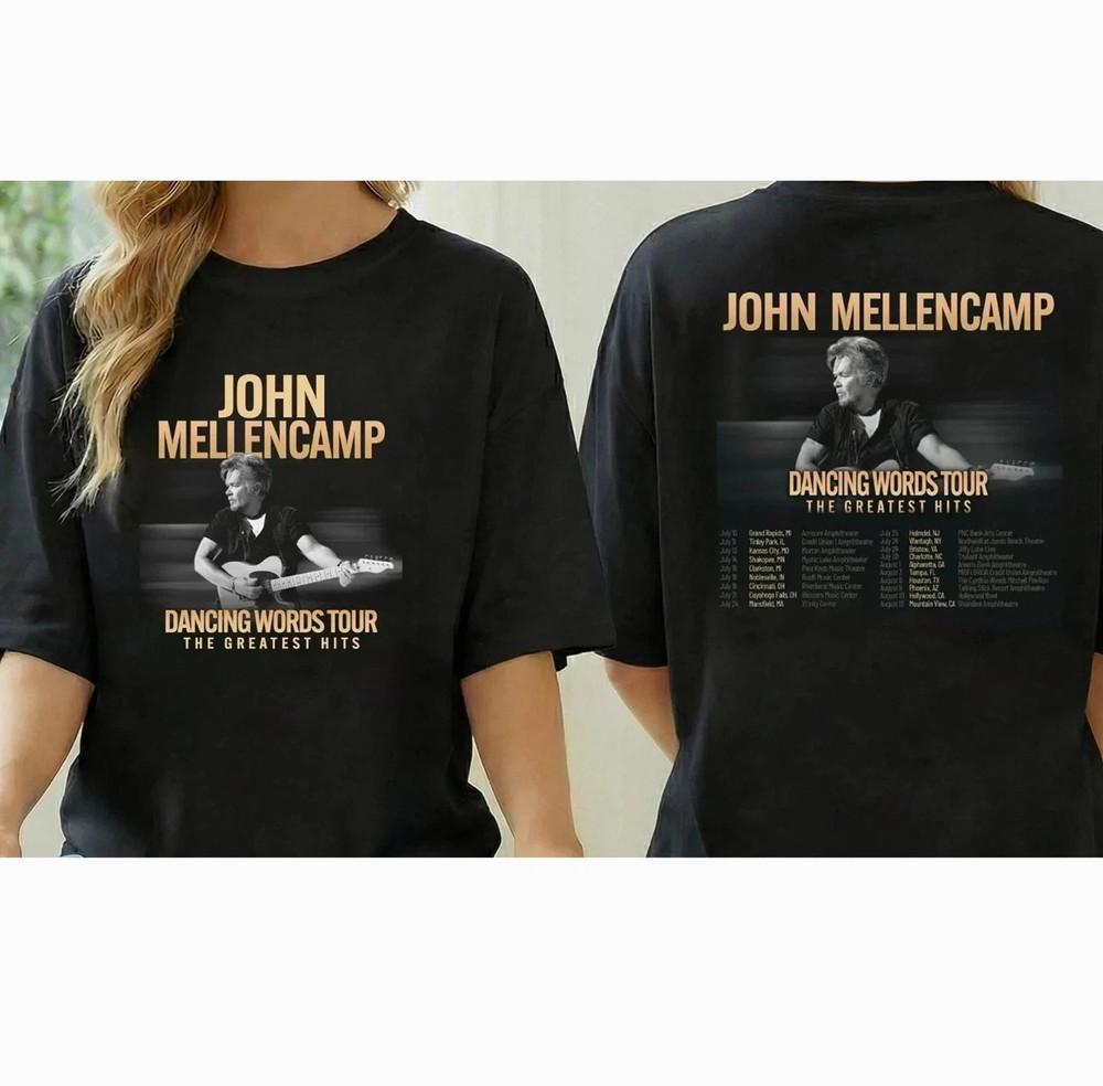 

HOTJohn Mellencamp Tour 2026 TShirt Unisex T-Shirt XXL