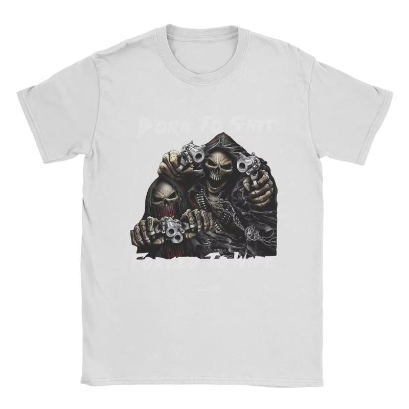 2025 Summer and autumn vintage vintage printed T-shirt with a loose and casual short-sleeved top for both men and women