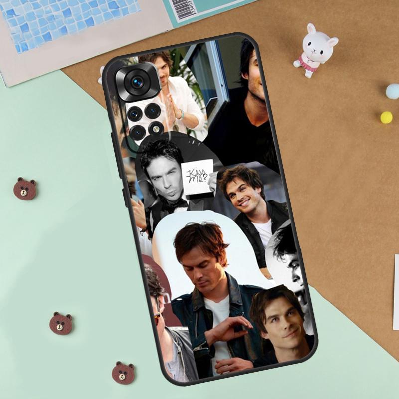 Damon und Stefan Vampire Diaries Hülle Für Xiaomi Redmi 14C 10C 12C 13C Abdeckung Für Redmi Note 13 Pro 14 9 10 11 12 10S 11S 12S