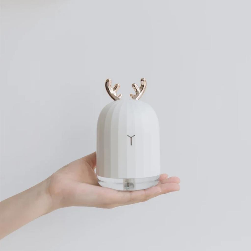 Light Portable Mini Aromatherapy LED Deer Night USB Atomizer Humidifier Humidifier Essential Air Oil Diffuser