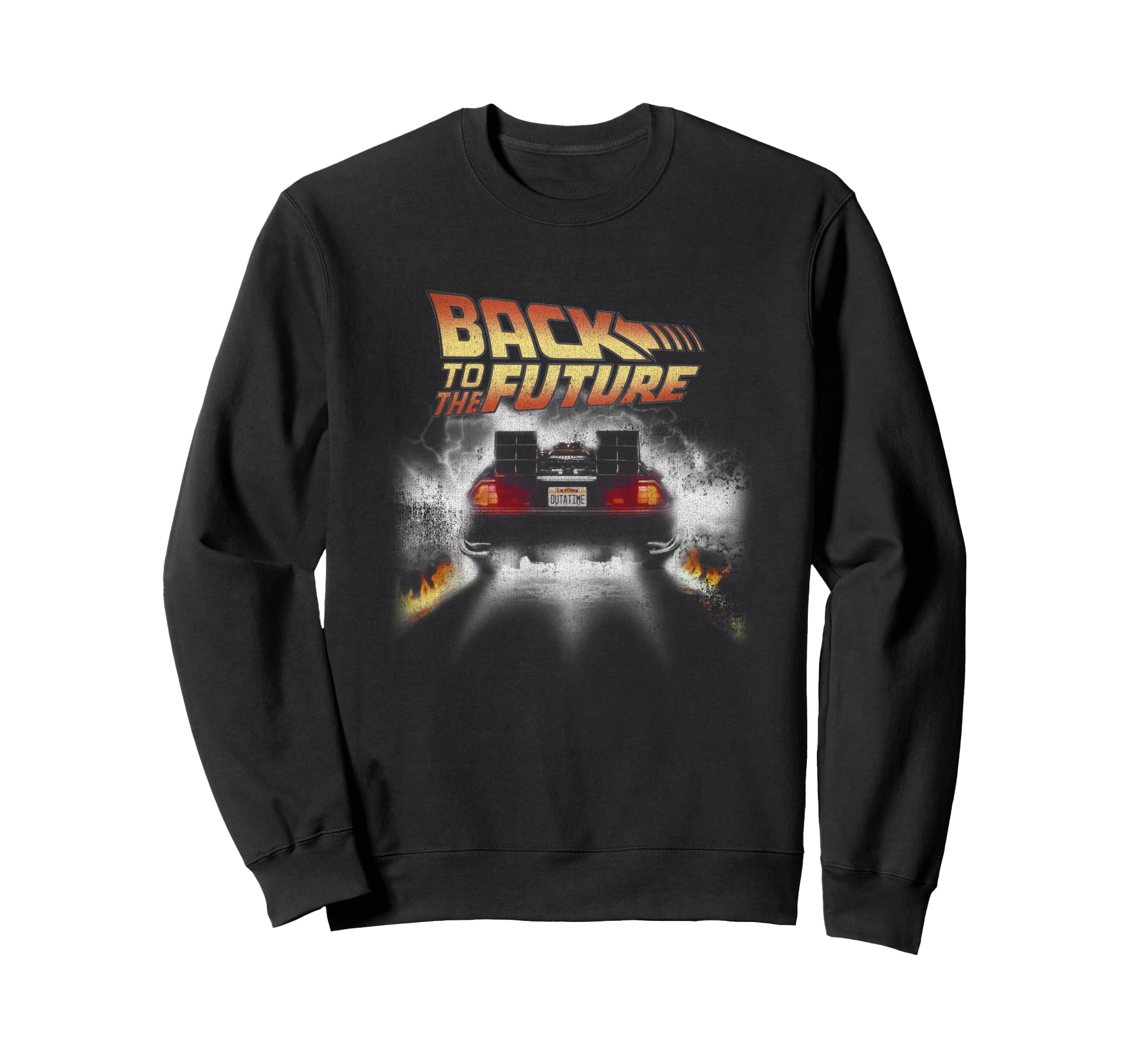 

Back to the Future Vintage DeLorean Peel Out Sweatshirt