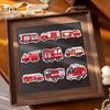 Reusable Fire Truck Cartoon Magnet: Creative Toy Car Decoration