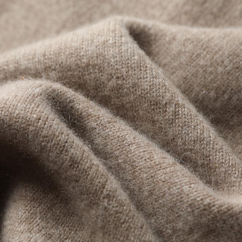 Women Sweater Dress 100% Wool TIDENOVEL V-neck Knit Long Pullover Winter Jumpers Wool Long Dress Female