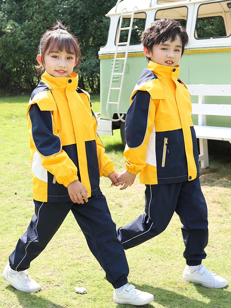 3-in-1 Kapuzenjacke Herbst/Winter 2021: Schuluniformen für Kindergarten, Grundschule & Sekundarstufe im Campus-Stil
