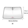 For Volkswagen VW Universal Car Front Windshield Sun Shade Anti UV Heat Block Passat Golf 4 5 6 Tiguan Polo Scirocco Jetta CC