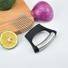 Onion Cutter Holder Universal Vegetable Chopper for Onions Tomatoes Potatoes No-mess Food Prep Tools
