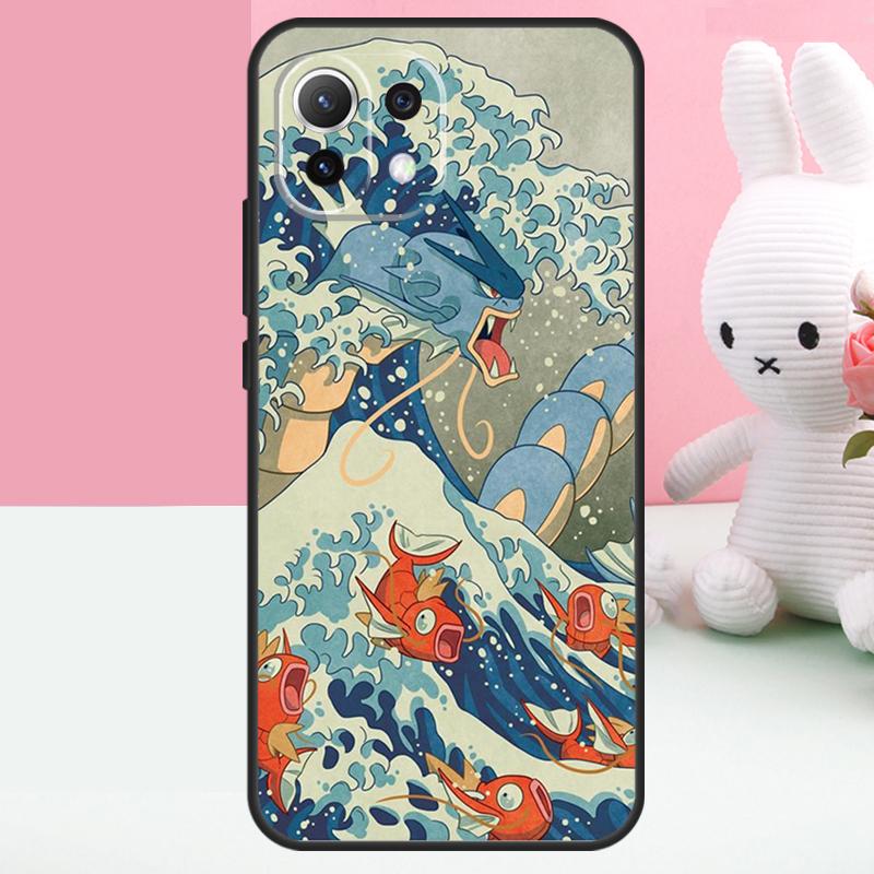 The Great Wave off Kanagawa Case For Xiaomi 14 13 15 Ultra 15T 13T 14T Pro 17 Pro Max POCO X7 X5 X6 Pro F5 F6 F7 Funda