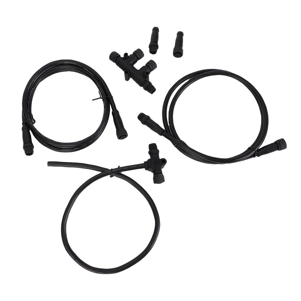 NMEA 2000 Starter Kit Marine Grade Backbone Cables Drop Cables Tees Terminators M12 5pin T Connector 2K Network