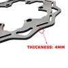 Disco de Freno Trasero Rotor KTM SX SXF EXC 300 Moto de Cross Off-Road Pieza de Repuesto para Motocicleta