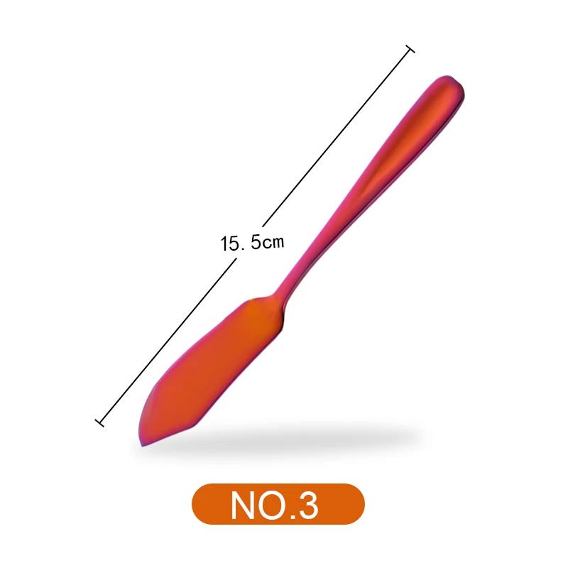 Buy Go 304 Butter Knife Cheese Dessert Jam Spreaders Stainless Steel Cream Gold Rose Knifes Western Cutlery Breakfast Tool