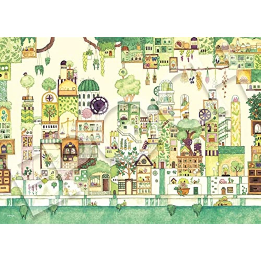 Epoch 2000 Super Small Piece Jigsaw Puzzle Illustration/Art Nishimura Noriko Long-Established Pha...