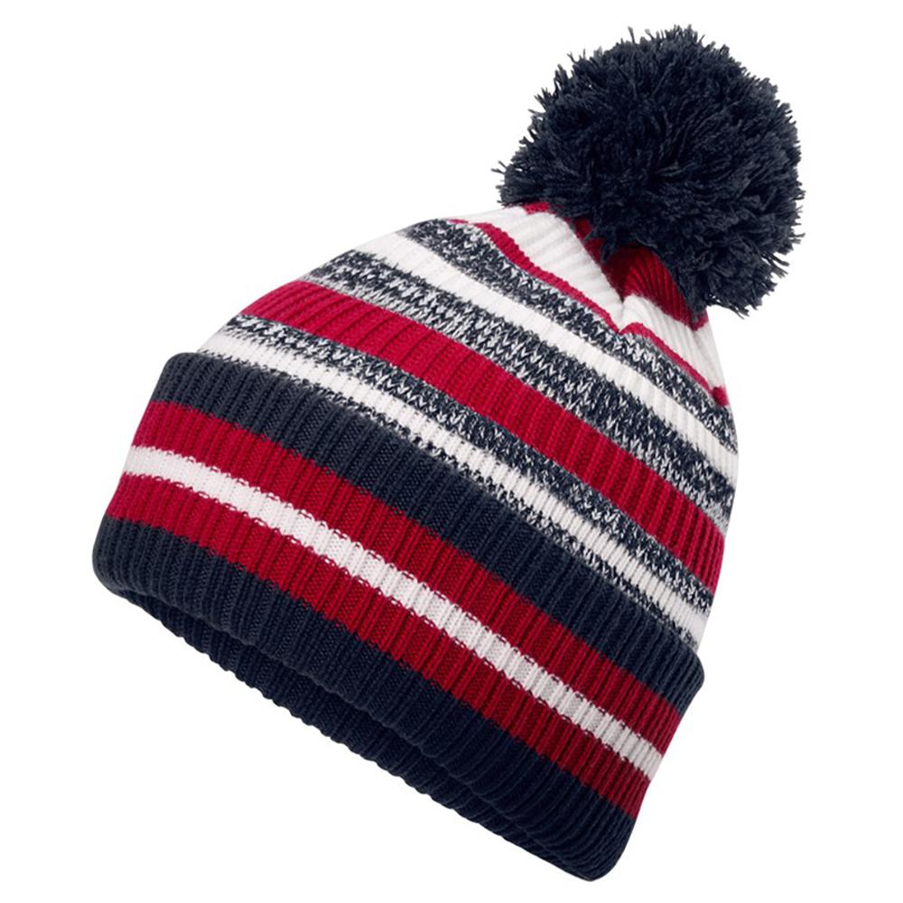 Beechfield Multi-Sport Fan Pom Pom Beanie