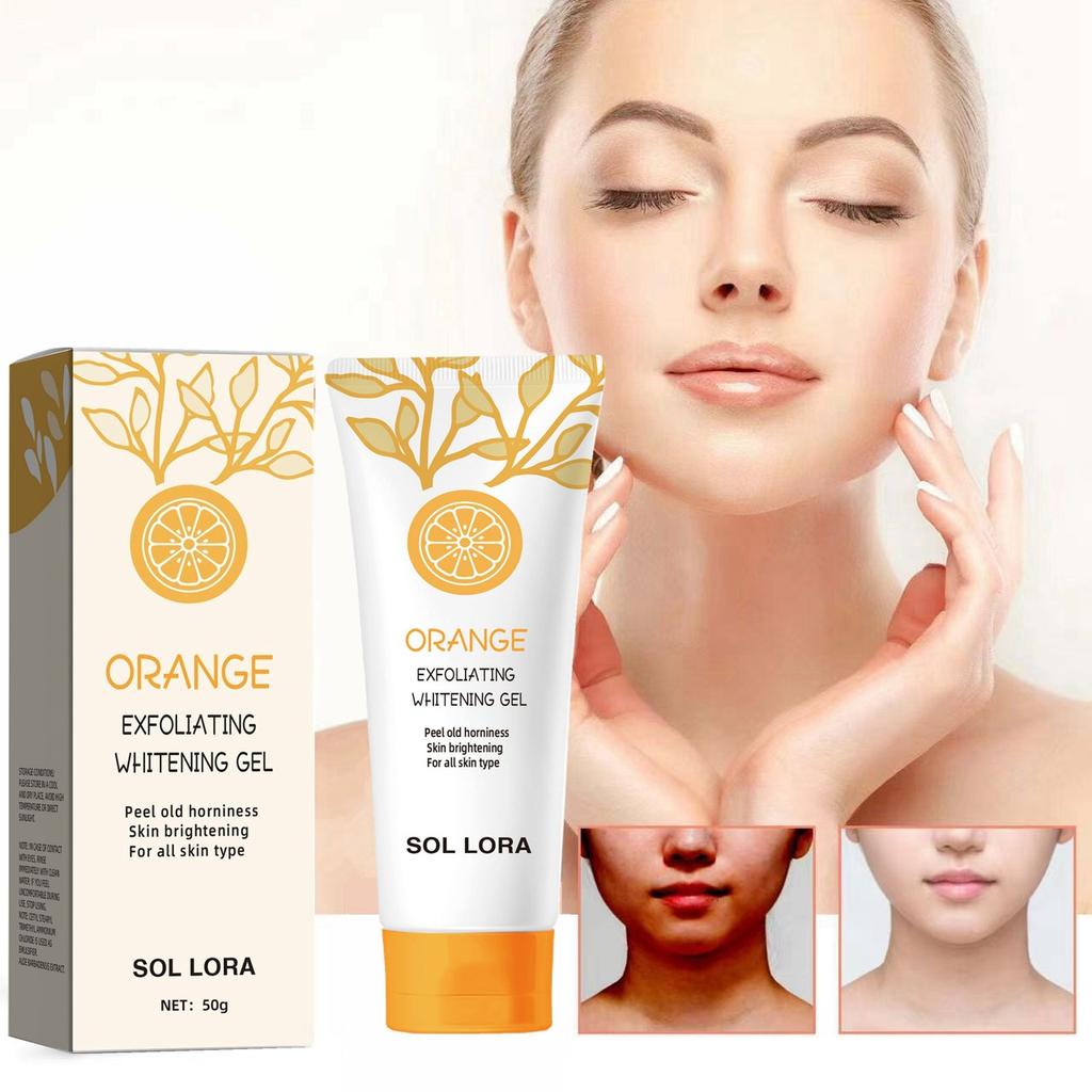 1Pcs Body Exfoliating Gel Whitening Skin Refining Brightening Cleansing Exfoliating Moisturising Beauty Gel