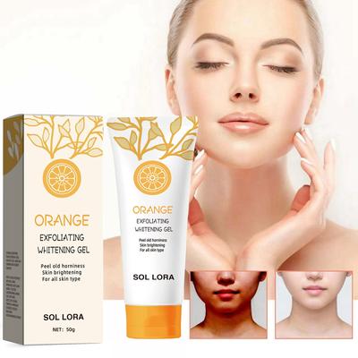 1Pcs Gel Esfoliante Corporal Clareador Pele Refinamento Clareador Limpeza Esfoliante Hidratante Gel de Beleza