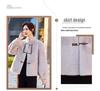 Mother's Mid-Length Faux Mink Fur Coat for Autumn and Winter Weddings