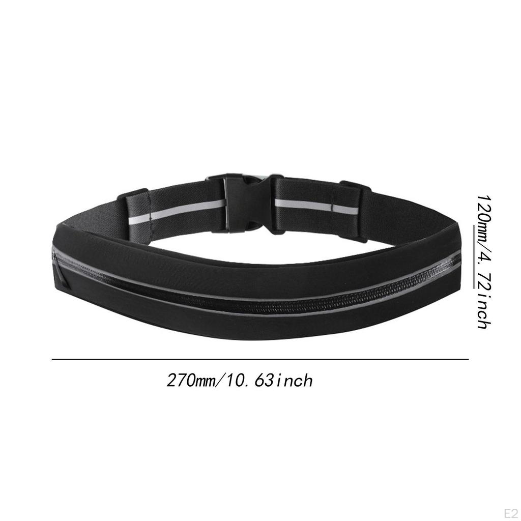 Running Belt Exercise Waist Pouch Sports Bag Phone Holder for Camping Jogging