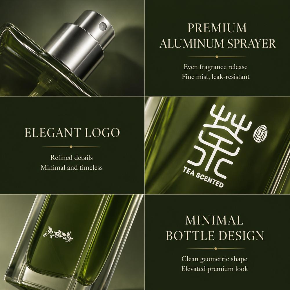 Tea Fragrance, Perfume, White Tea, Light Fragrance, High-end Fragrance, Long-lasting Freshness