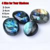for Collection Healing Ore Labradorite Palm Stone Home Decor Lucky Stones Crystal Quartz Palm Stone Energy Stones Fisk Tank