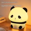 Panda HuaHua Silicone Night Light: Cozy Bedside Lamp & Sleep Companion