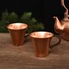 1ks Kladívkovaný Mědí Plátovaný Hrnček Moscow Mule Pivní Hrnček Hrnček na Kávu Hrnček Moscow Mule z Čistej Mědi 170ML