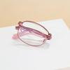 Foldable Reading Glasses High-Definition Anti Blue Light Glasses Women'S Portable Anti Fatigue Presbyopia Glasses